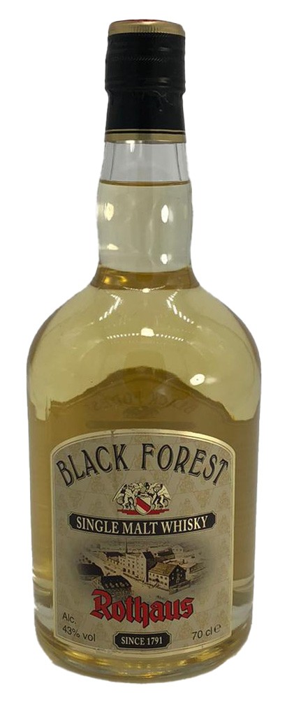 Black Forest Single Malt Whisky Rothaus 43% vol. 0,7l