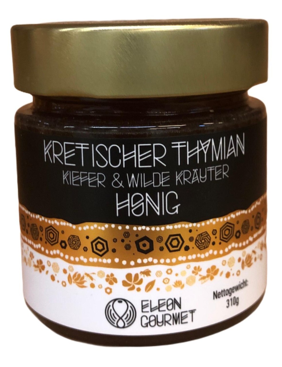 Elon Gourmet Kretischer Thymian - Kiefer & Wilde Kräuter Honig 310g