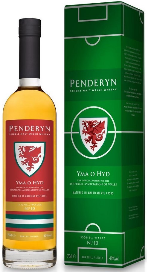 Penderyn Distillery Yma o Hyd 43%vol Icons of Wales No. 10 Single Malt Welsh Whisky - Rye Casks