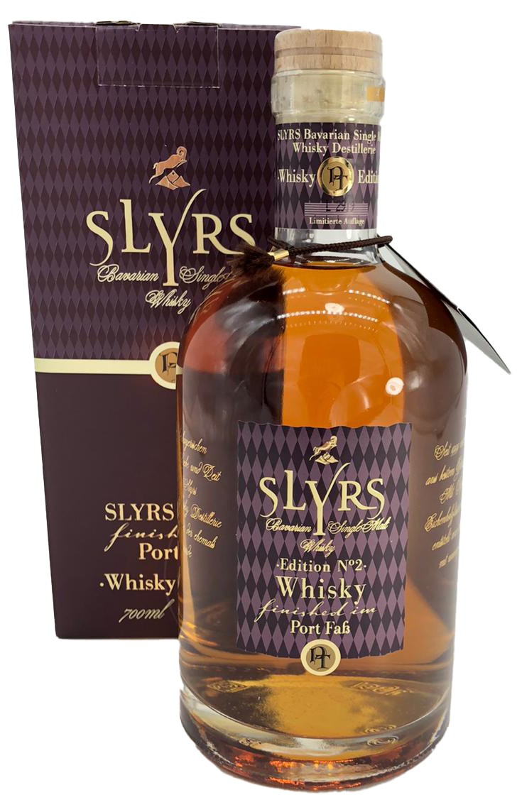 Slyrs Single Malt Port Faß - Whisky Edition No. 2 - LIMITIERTE AUFLAGE -