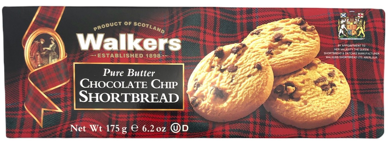 Walkers Chocolate Chip Shortbread 175 g
