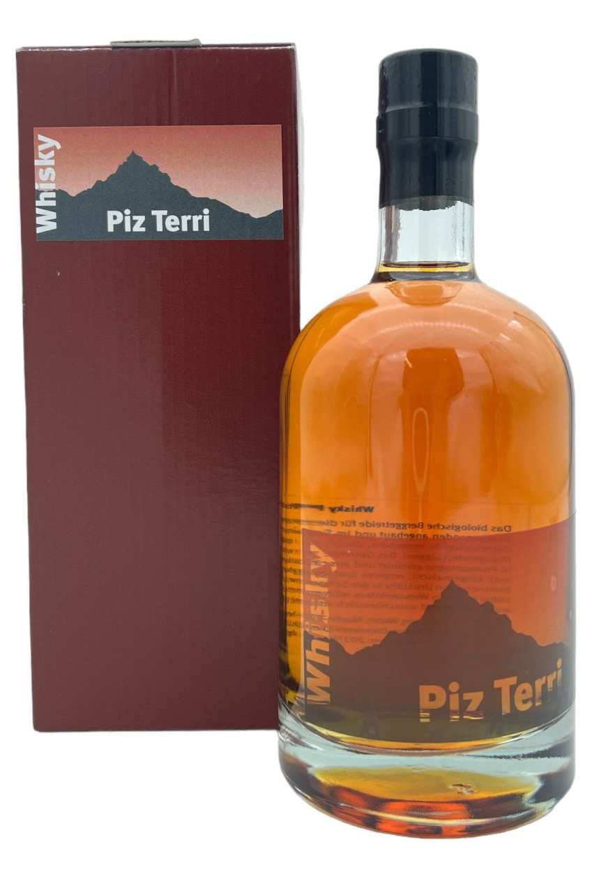 Piz Terri Pure Swiss Whisky 44% vol. 0,5l