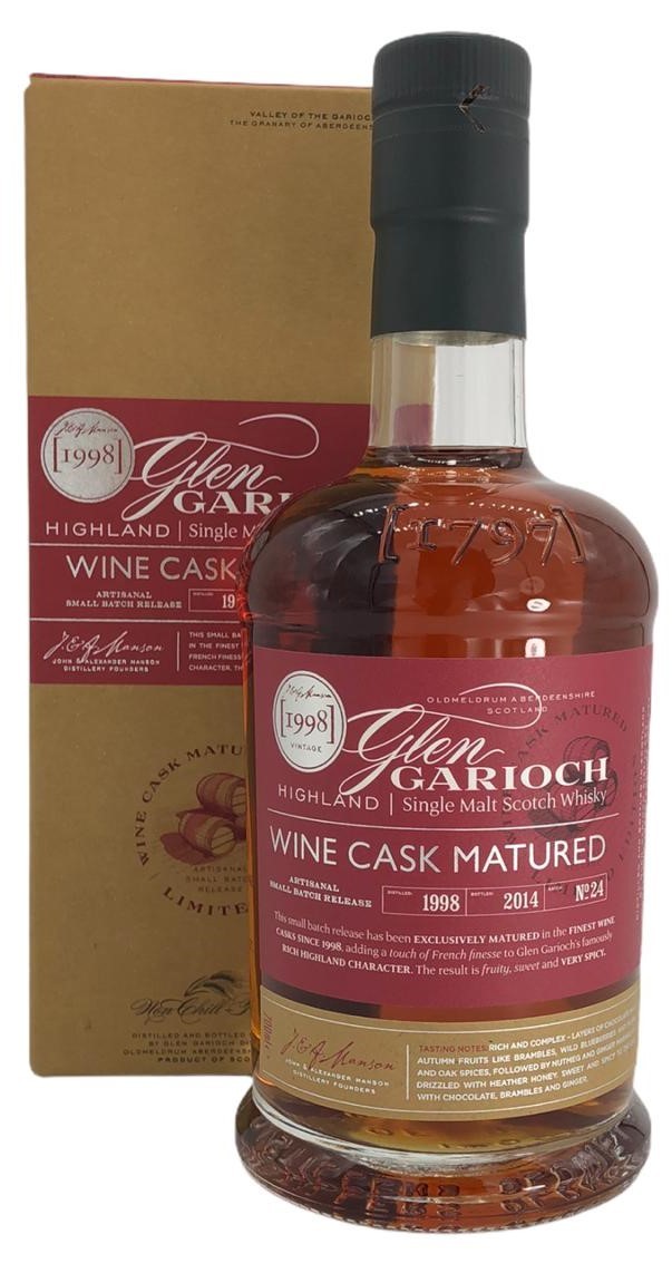 Glen Garioch 1998 Highland Wine Cask Single Malt
