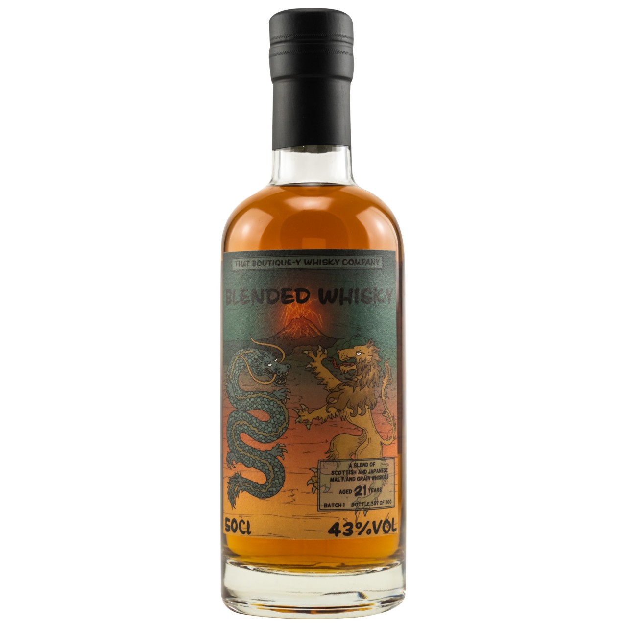 Japanese Blended Whisky 21 y.o. - Batch 1 (That Boutique-Y Whisky Company) 0,5l
