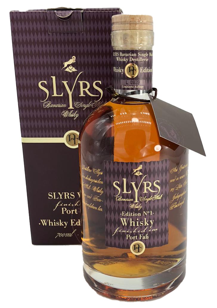 Slyrs Single Malt Port Faß Whisky Edtition No. 1 - LIMITIERTE AUFLAGE -