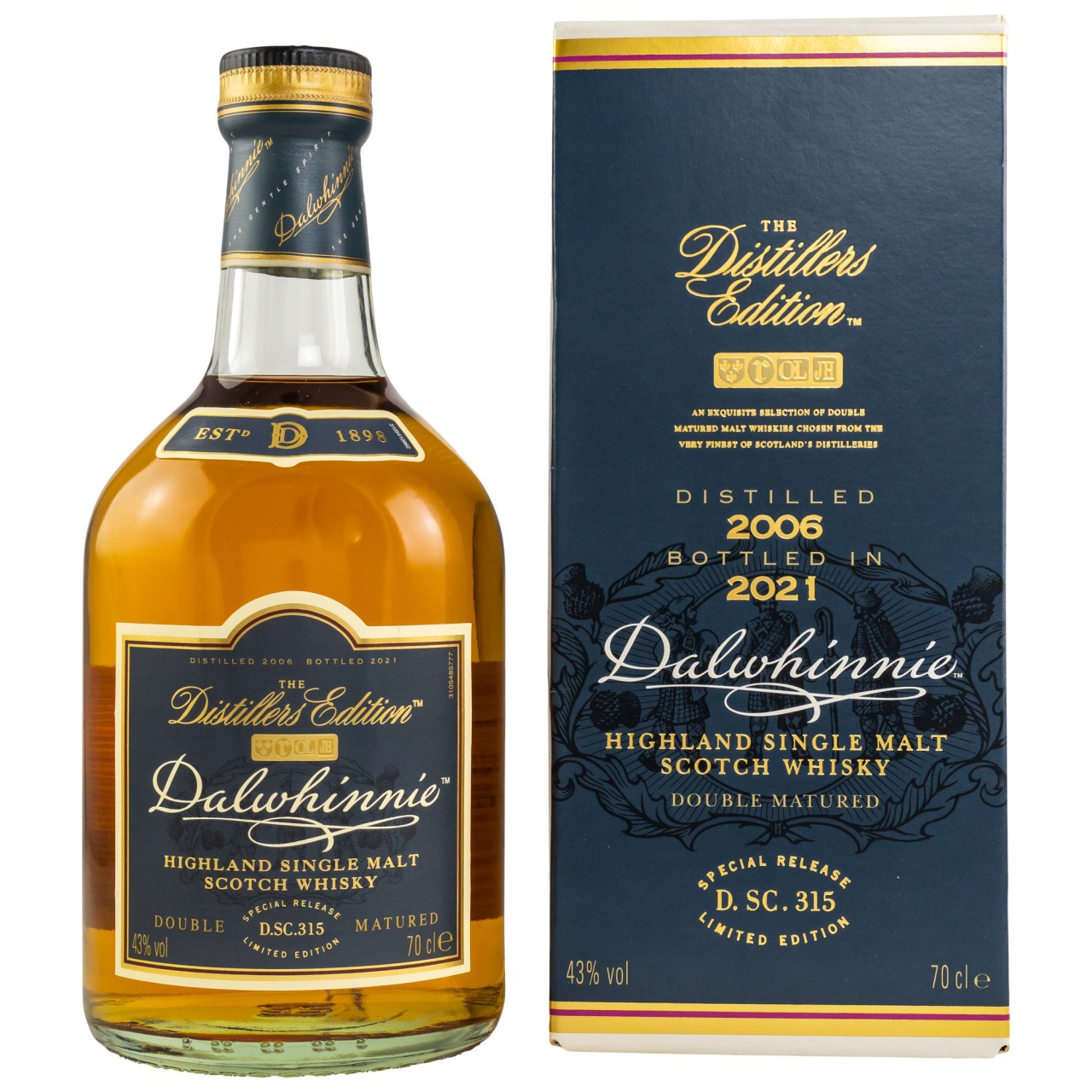 Dalwhinnie Distillers Edition 2006/2021 0,7l