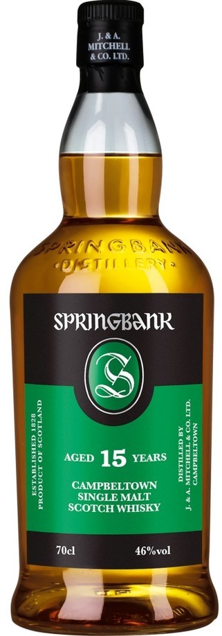 Springbank 15 Years Single Malt Scotch Whisky 46% 0,7l