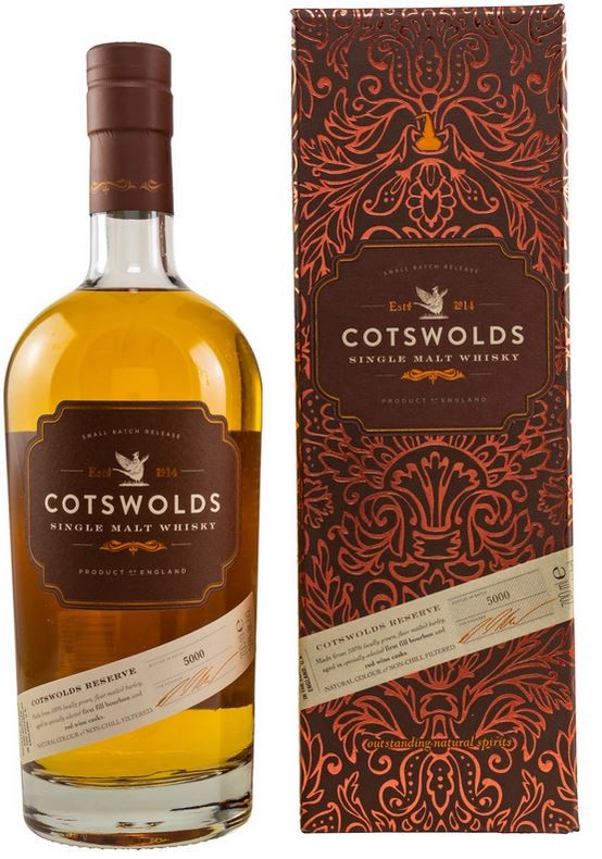 Cotswolds Distillery Reserve Single Malt 0,7l 50%vol.