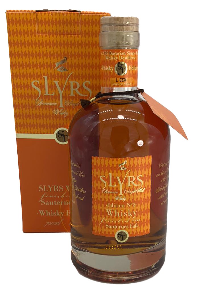 Slyrs Single Malt Sauternes Fass - Edition Nr. 2 - 0,7l
