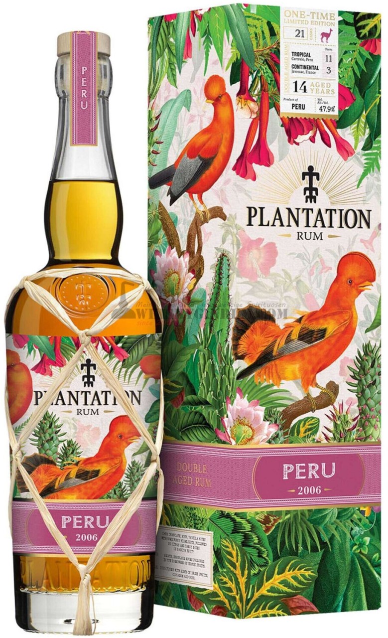 Plantation Peru 2006 Vintage Edition - One Time limited Edition