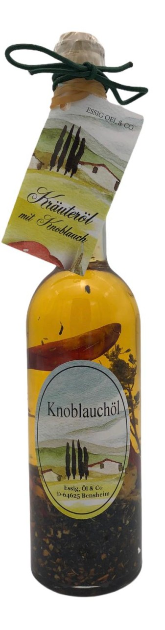 Essig, Öl Knoblauchöl mit Kräutern 250 g