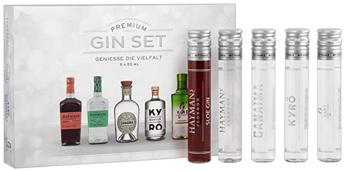 Gin Tasting Box Premium - 5 x 50 ml