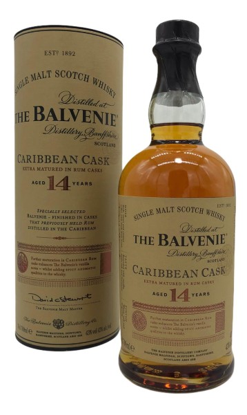 Balvenie 14 Y Carribean Cask Highland Pure Malt