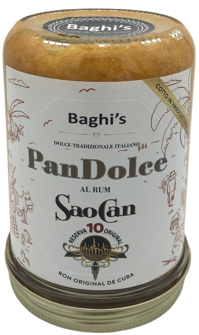 DOLCE PAN DOLCE AL RUM SAO CAN 10 Jahre 400g (mit Alkohol!)