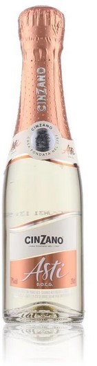 Asti Cinzano Schaumwein aus Italien 0,2l 7%vol.