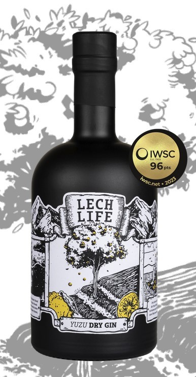 Lech Life Yuzu Dry Gin 0,5l 42% vol.