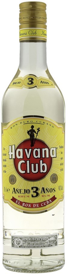 Havana Club Anejo 3 Rum 40% 0,7l