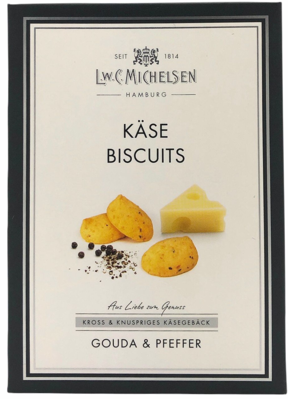 L.W.C. Michelsen Käse Bicuits Gouda & Pfeffer 60g