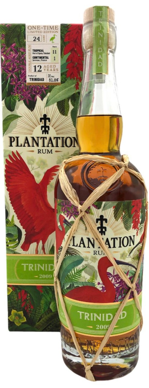 Rum PLANTATION Trinidad 2009 ONE-TIME Limited Edition 51,8% vol.,