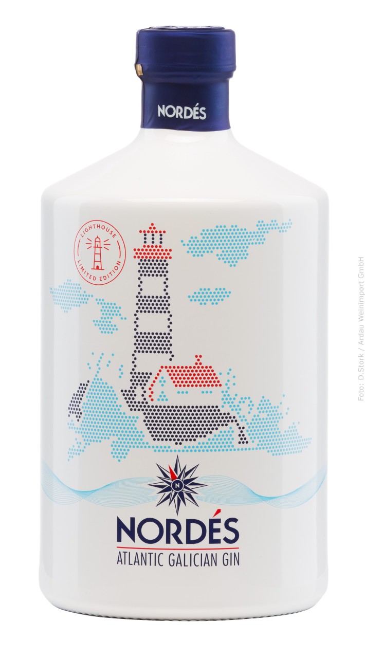 Nordés Atlantic Galician Gin – LIGHTHOUSE LIMITED EDITION 0,7l